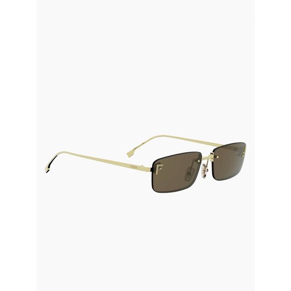 NEW!!  Fendi FE4172US 32E Gold Brown Sunglasses Authentic main image 14